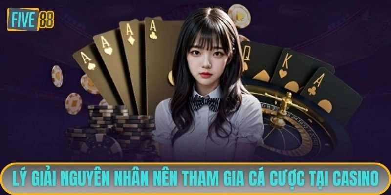 Lý giải nguyên nhân nên tham gia cá cược tại casino